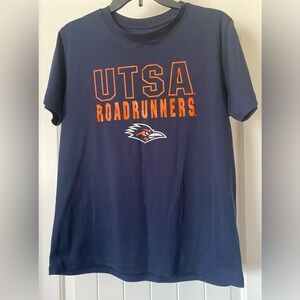 UTSA Roadrunners Navy T-Shirt (YL) Unisex